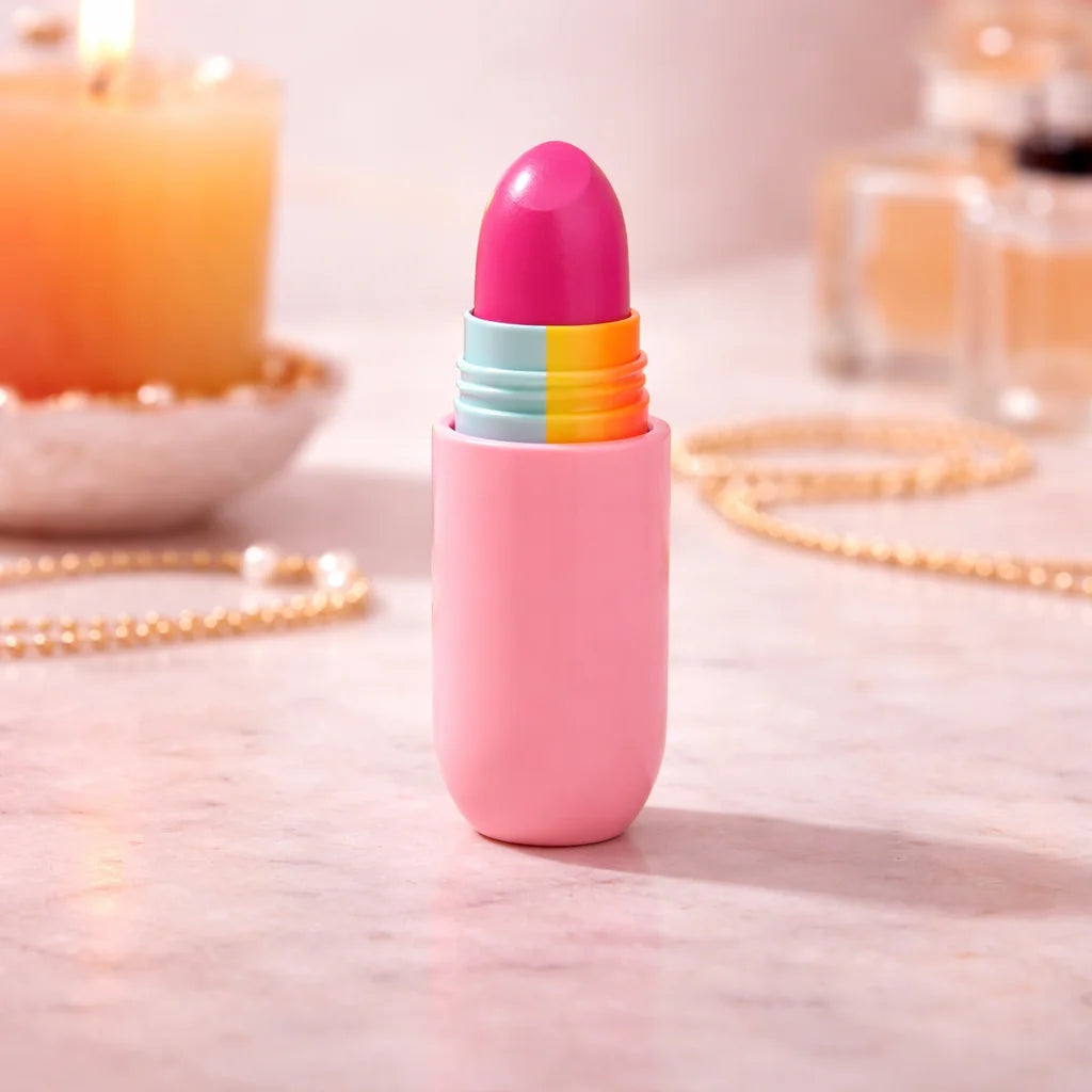 18 Colors Mini Lipstick Set for Girls – Matte Multicolor Lipstick Kit