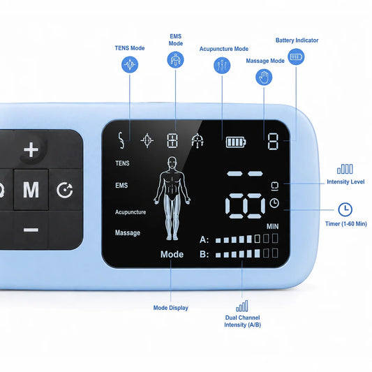 Meridian Massager – Multifunctional Digital EMS/TENS Body Massager Pakistan