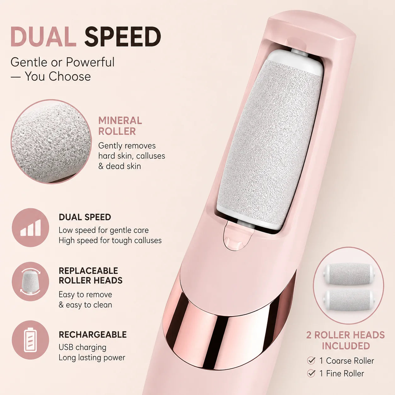 Flawless Pedi Electric Callus Remover – Rechargeable Pedicure Tool Pakistan