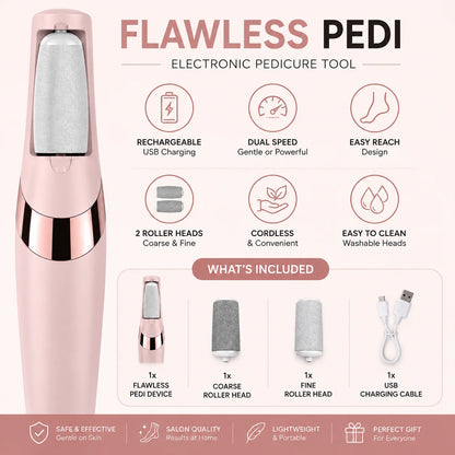 Flawless Pedi Electric Callus Remover – Rechargeable Pedicure Tool Pakistan