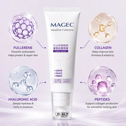 MAGEC Collagen Fullerene Neck Cream Pakistan | Neck Wrinkle & Firming Cream