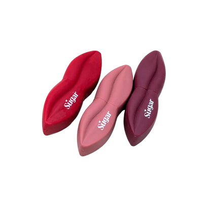Lip Shape Matte Lipstick Set Pakistan | Waterproof Velvet Lipstick 3 Pcs