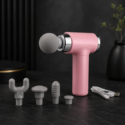 Mini Cordless Muscle Massage Gun in Pakistan | Portable Deep Tissue Massager