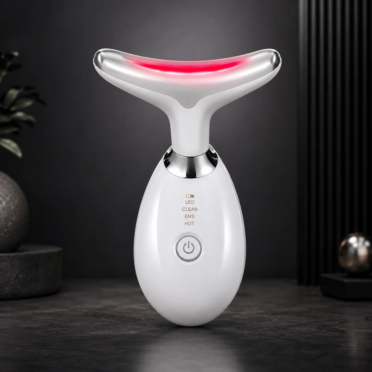 ES-1081 LED Neck & Face Massager in Pakistan | Anti Wrinkle Skin Tightening Device