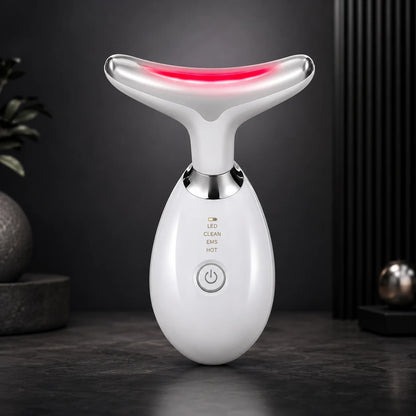 ES-1081 LED Neck & Face Massager in Pakistan | Anti Wrinkle Skin Tightening Device