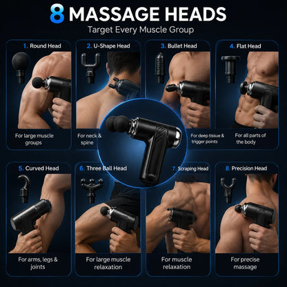 Light Age Mini Fascia Gun in Pakistan | Deep Tissue Massage Gun
