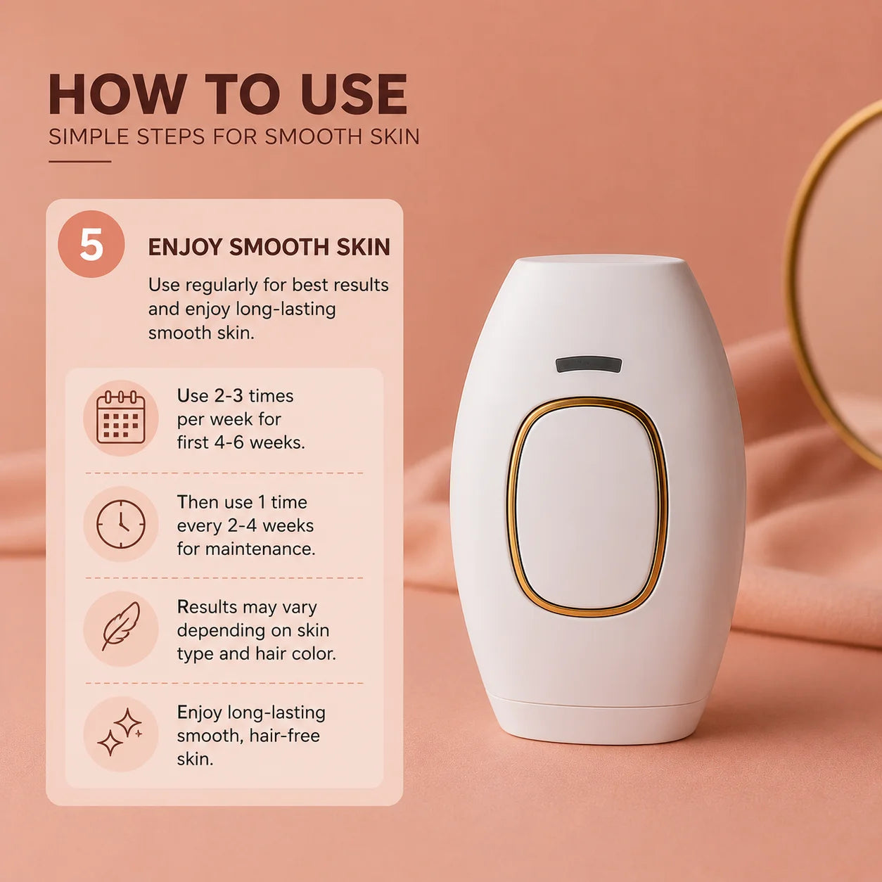 IPL Hair Removal Device Pakistan | Permanent Laser Hair Removal Machine For Women