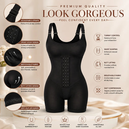 Premium Full Body Shaper for Women | Tummy Control Waist Trainer Pakistan