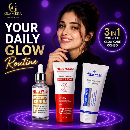 Best Skin Brightening Combo in Pakistan | Glamera 3-in-1 Glow Kit
