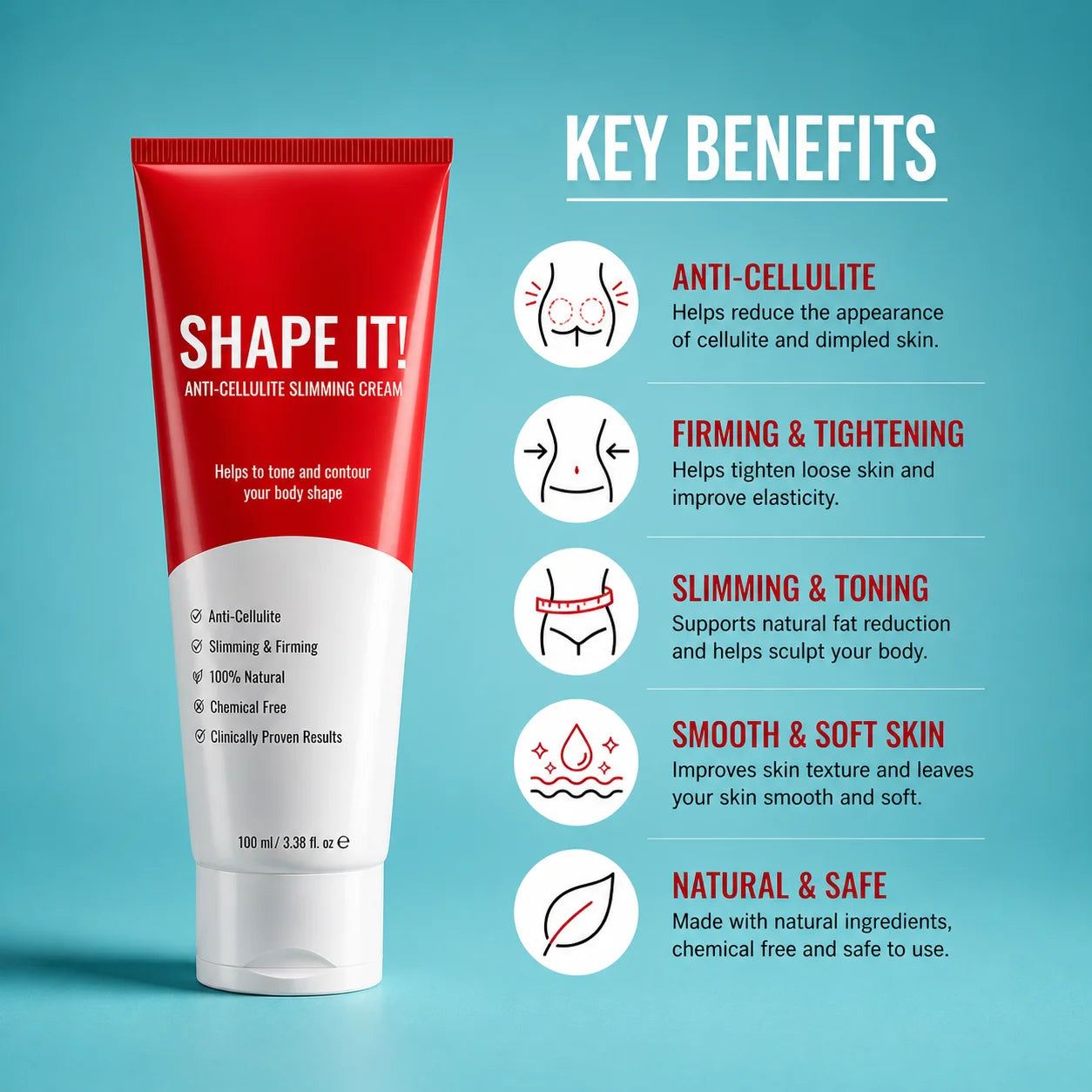 Shape It Anti Cellulite Slimming Cream