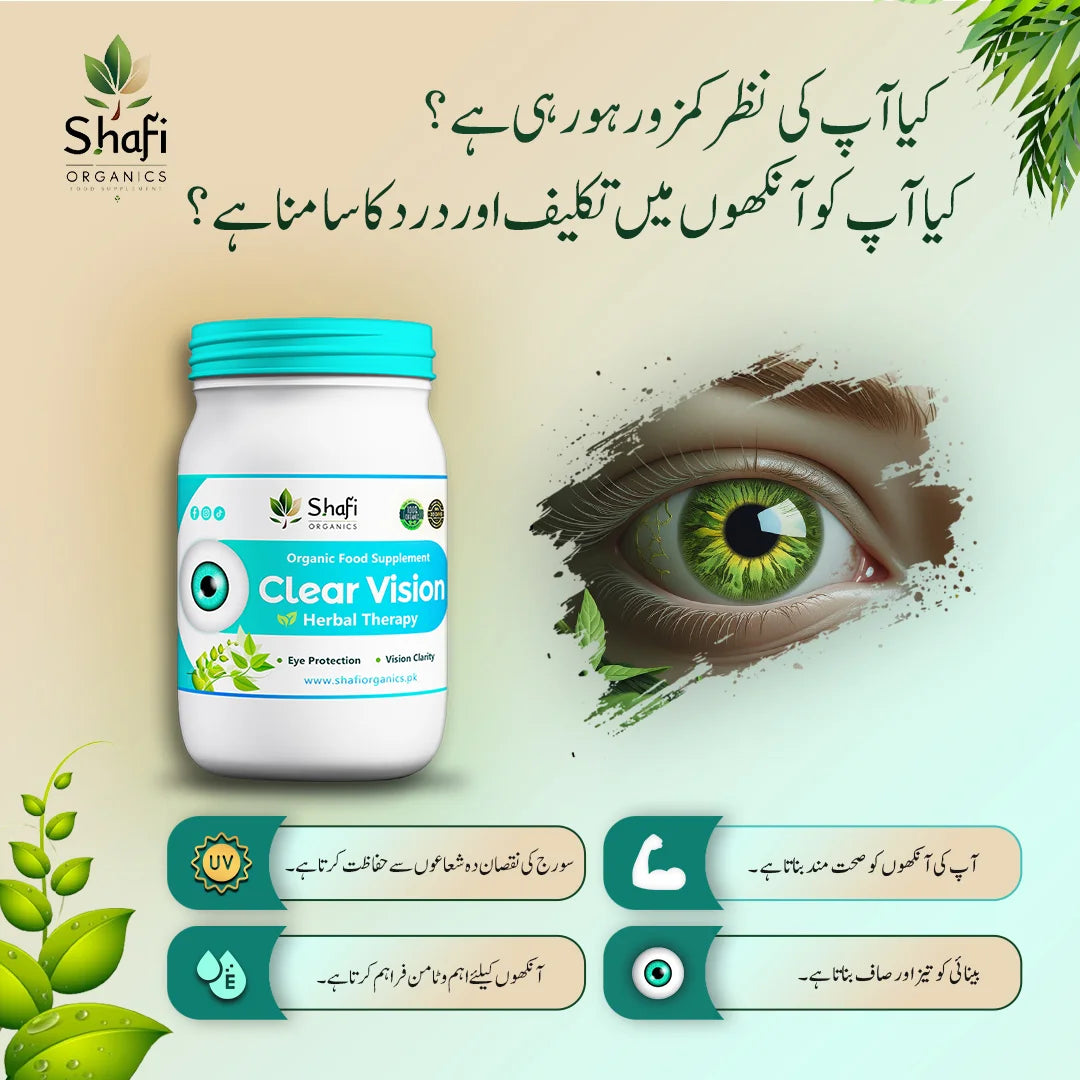 Clear Vision - Organic Food Supplement