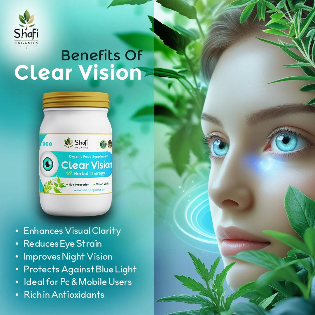 Clear Vision - 100% Natural Organic